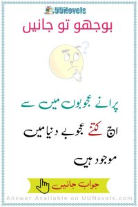 Urdu Riddles with answer (5)